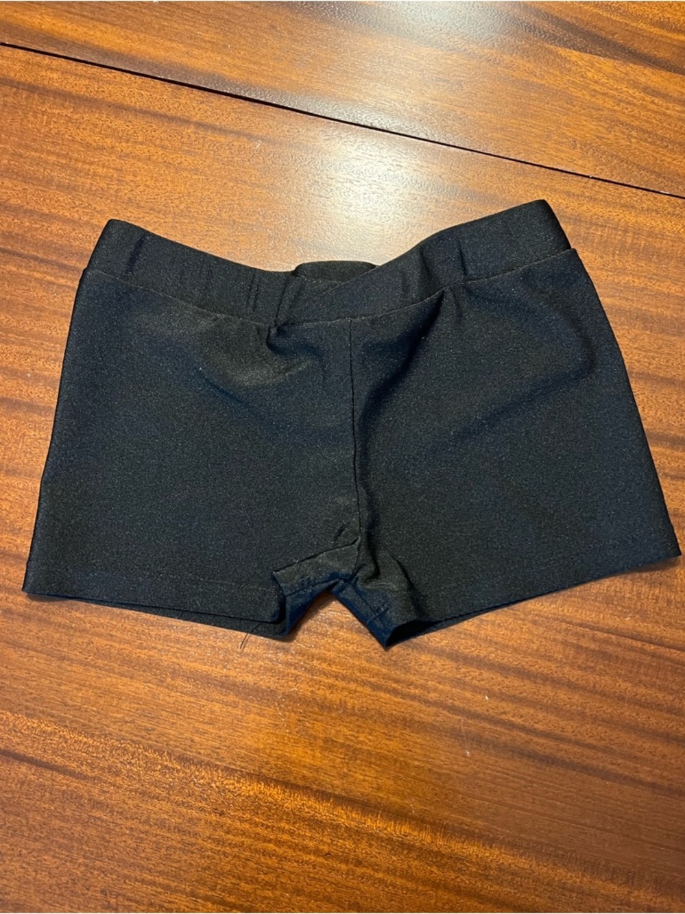 Kids iEFiEL Black Stretch Dance/Activewear Shorts